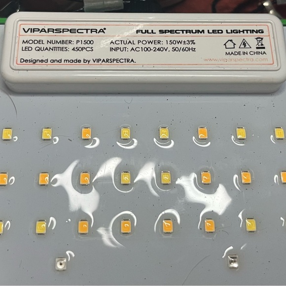 VIPARSPECTRA P1500 LED Grow Light Full Spectrum Grow Lights w/Samsung LEDs - Picture 7 of 14